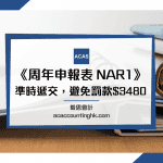 周年申報表 周年申報表